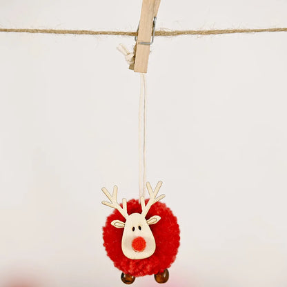 Decoraciones colgantes de madera