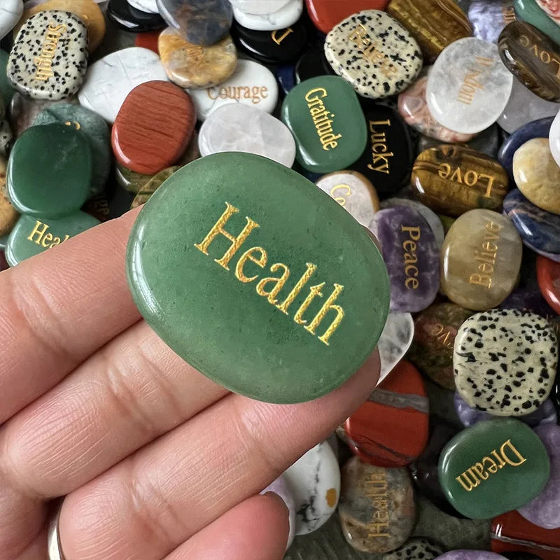 Roca de río natural altamente pulida