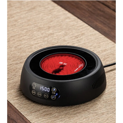 Olla de cerámica eléctrica con mango de vidrio - ideal para preparar té y calentar agua