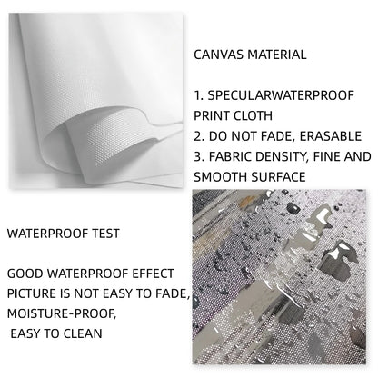 Cuadro Lienzo Paisaje moderno Otoño