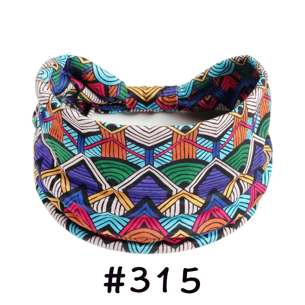 Diademas bohemias de algodón