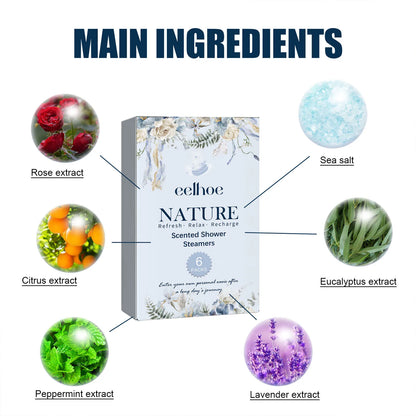 Vapores de ducha de aromaterapia que ayudan a dormir, relajarse, aliviar el estrés