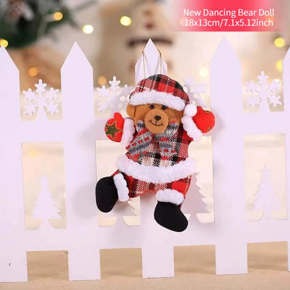 Papá Noel Muñeco de nieve para el Árbol