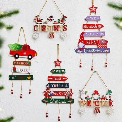 Christmas tree wall hanging