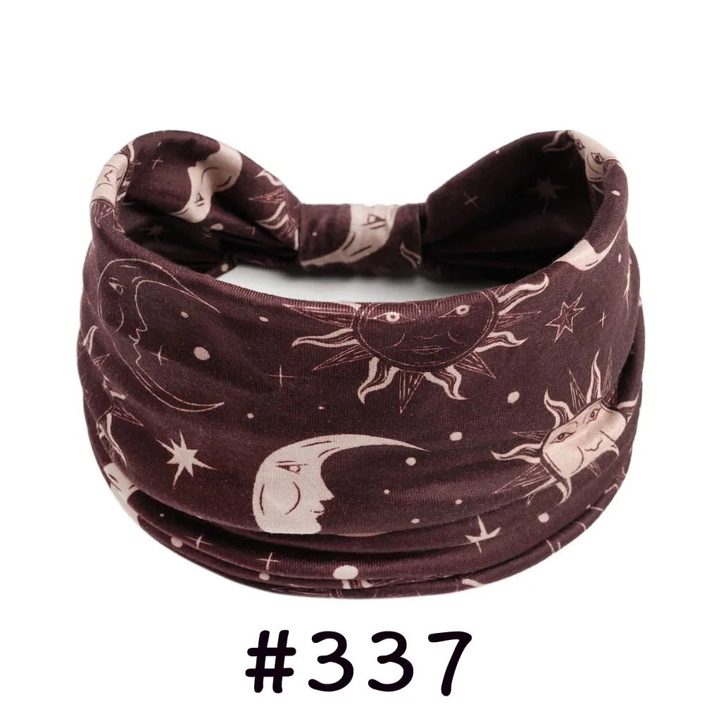 Diademas bohemias de algodón