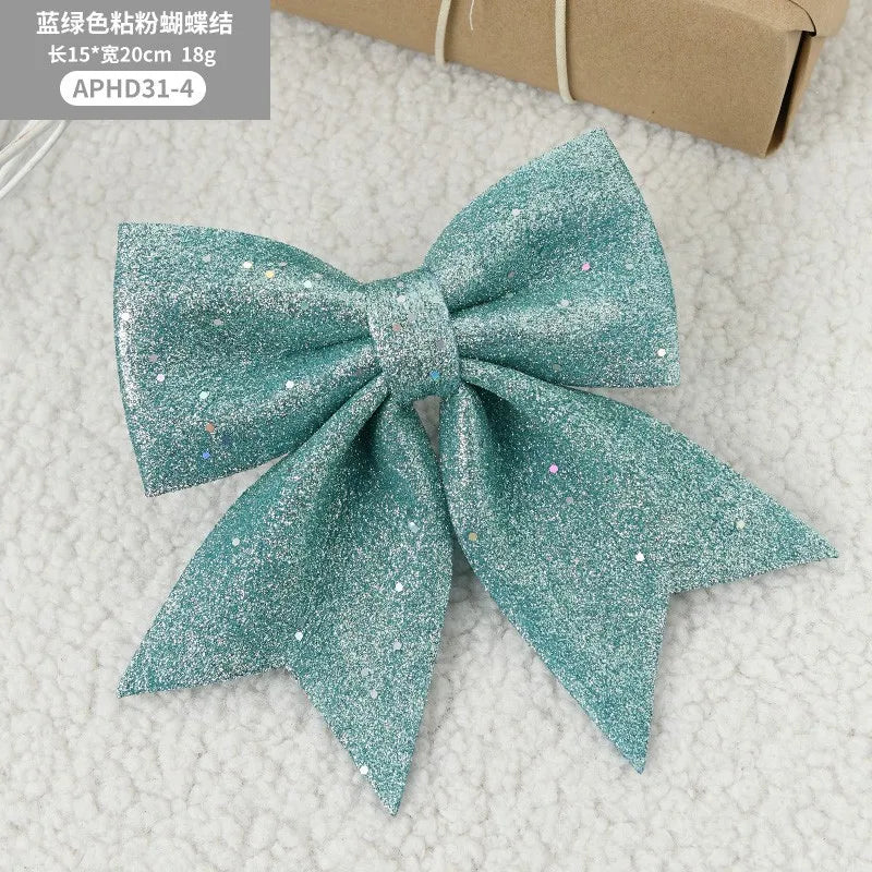 Lazo navideño en varios colore  para árbol de Navidad