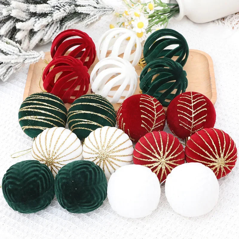 6 pieces/box 6 cm Christmas Balls