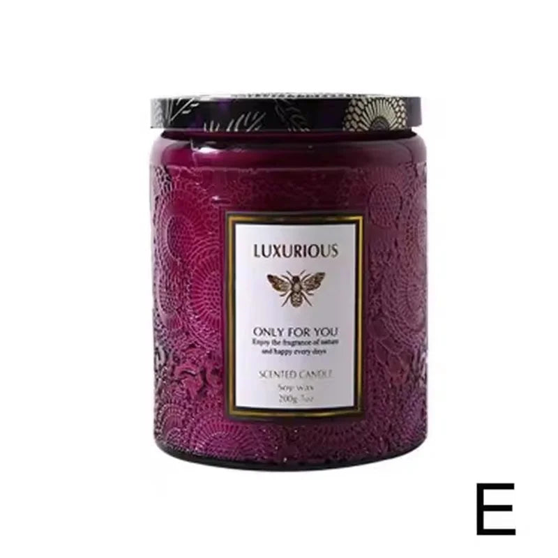 Handmade scented candle
