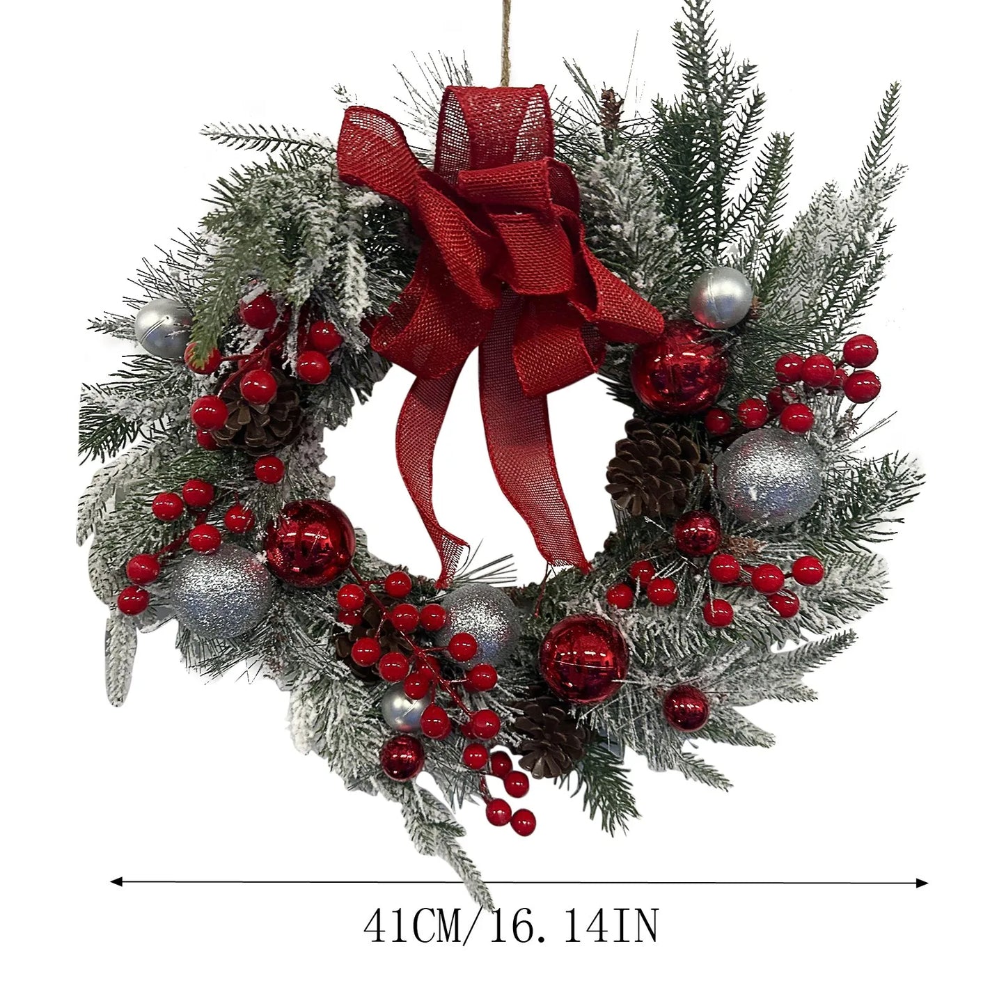 Handmade Christmas wreath