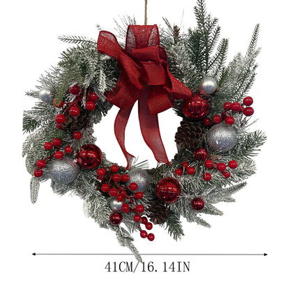 Handmade Christmas wreath