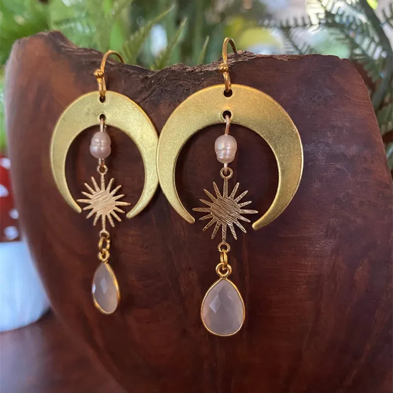 Pendientes de Bohemia Hipoalergénico