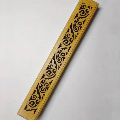 Quemador de incienso artesanal de madera