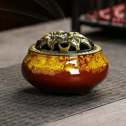 Quemador de incienso diseño creativo