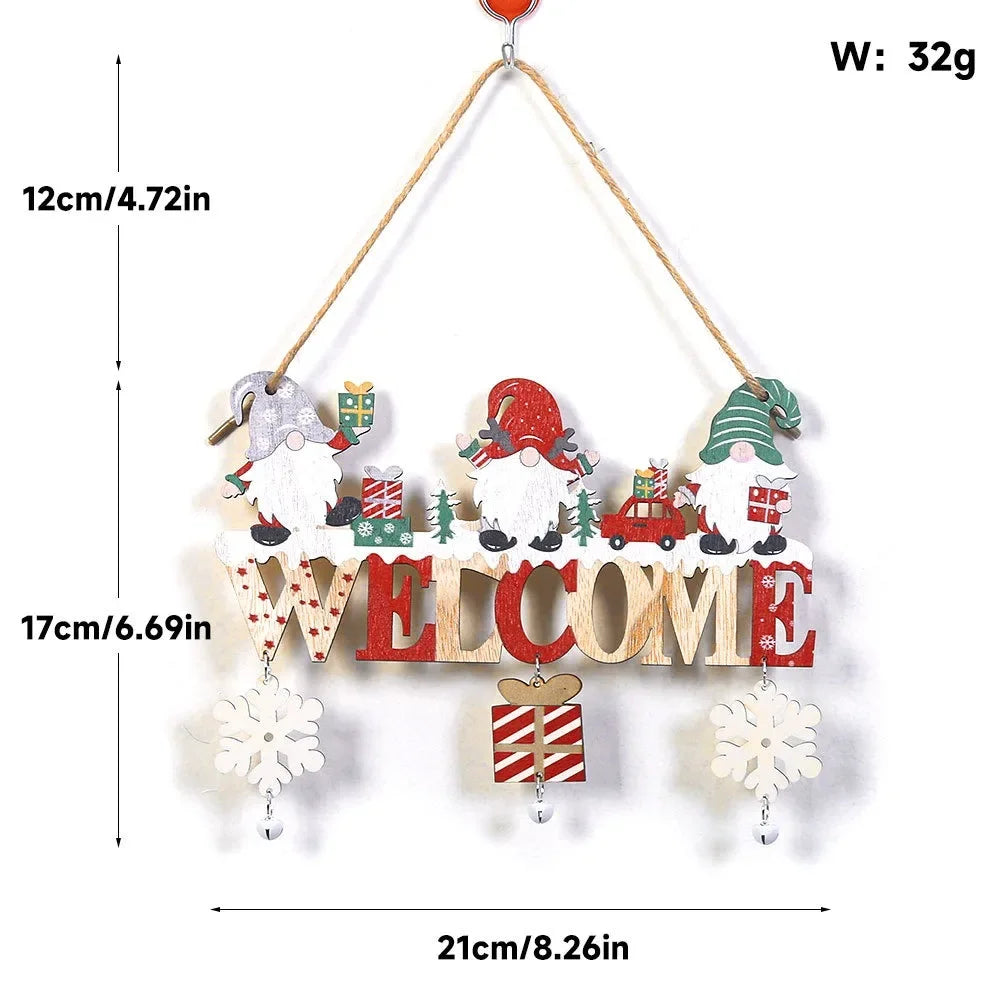 Christmas tree wall hanging