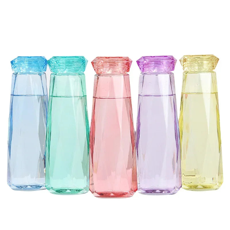 Botellas de agua de vidrio transparente sin BPA 500ml