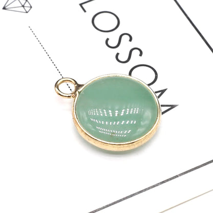 Colgante de piedra natural Forma redonda