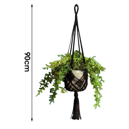 Colgador de plantas boho, interior y exterior