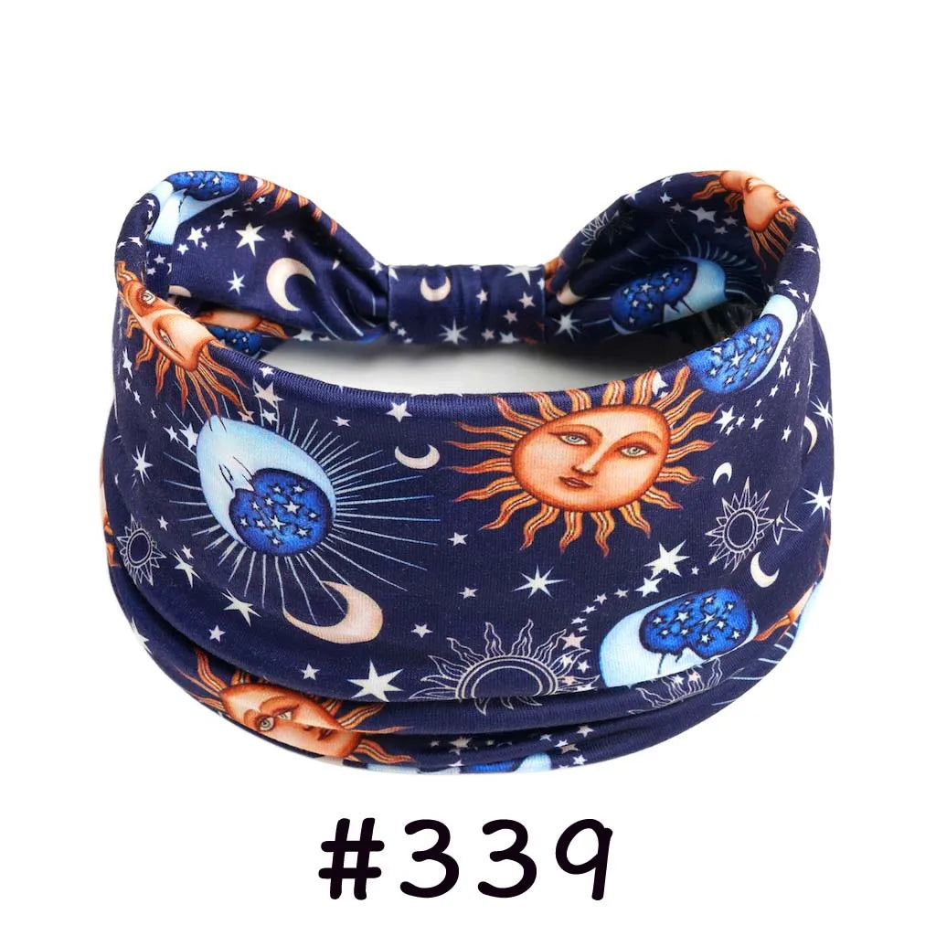 Diademas bohemias de algodón