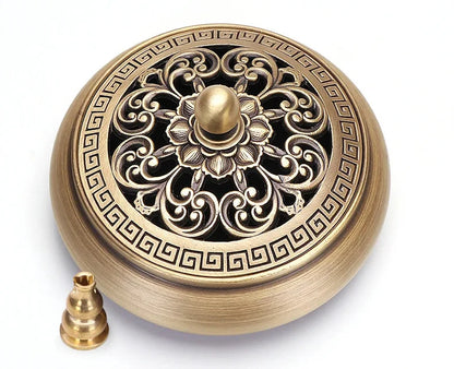 Quemador de incienso de cobre