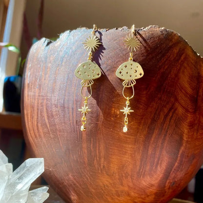 Pendientes de Bohemia Hipoalergénico