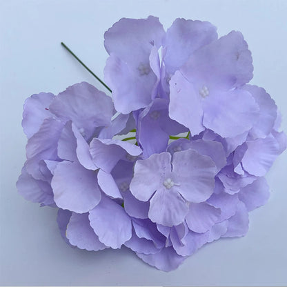 Hortensia Artificial Pequeña Rama Flor de Seda