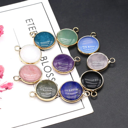 Colgante de piedra natural Forma redonda