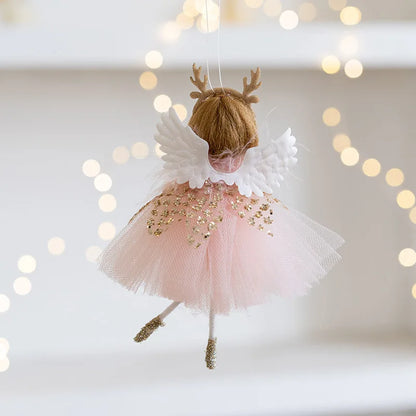 Muñeca colgante Ángel de Navidad