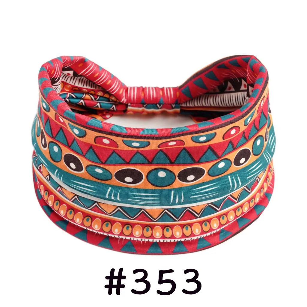 Diademas bohemias de algodón