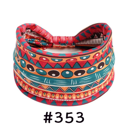 Diademas bohemias de algodón