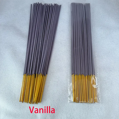 Incienso Con fragancias como salvia, lirio, agujas de pino, coco, flor de cerezo, almizcle, hierba de limón y vainilla