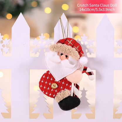 Papá Noel Muñeco de nieve para el Árbol