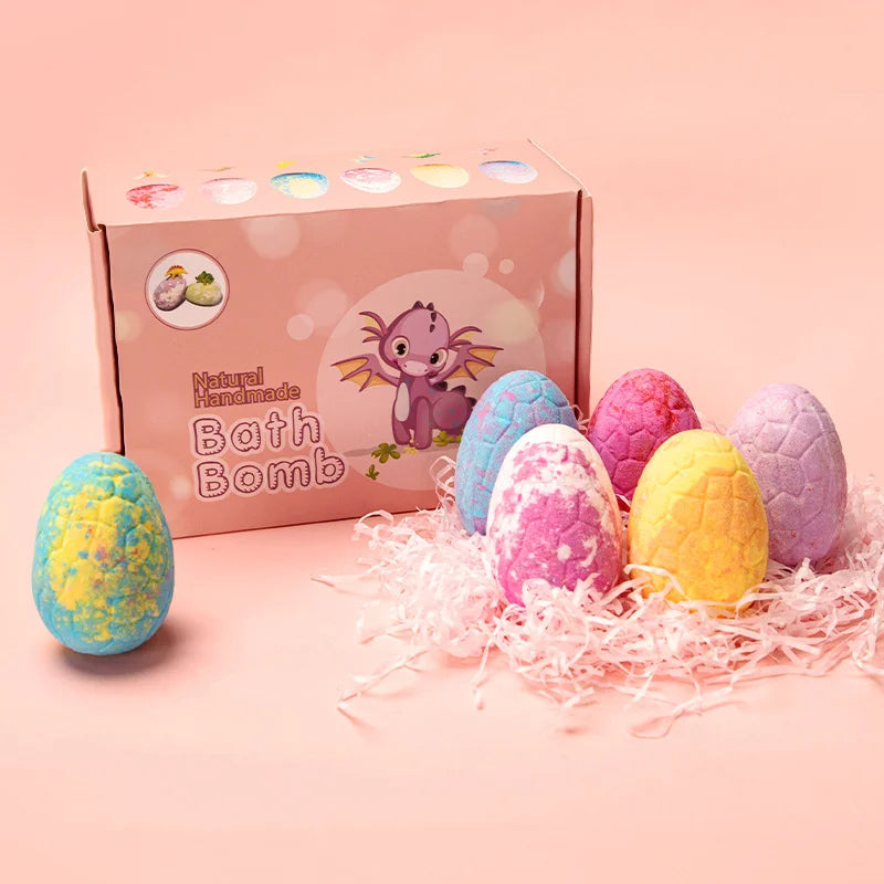 Bombas de baño sorpresa Dino Egg Spa para niños