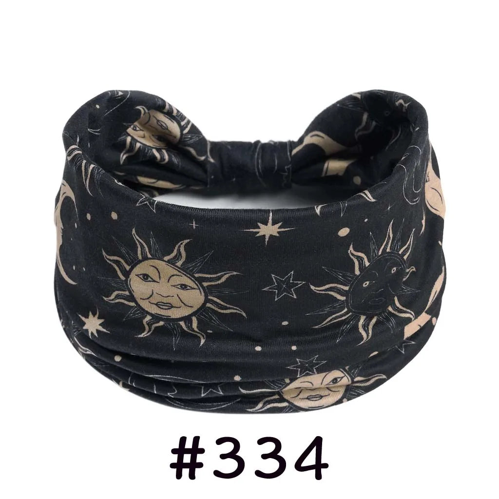 Diademas bohemias de algodón