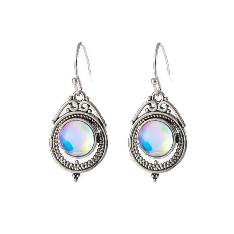 Retro Geometric Earrings