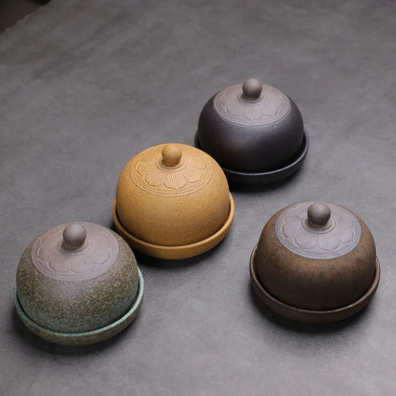 Taza de té y café creativa y platillo cerámica vintage