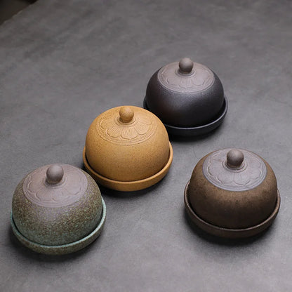 Taza de té y café creativa y platillo cerámica vintage