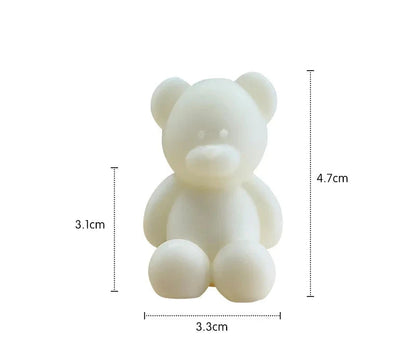 1PC Velas lindas Animales Oso Velas perfumadas