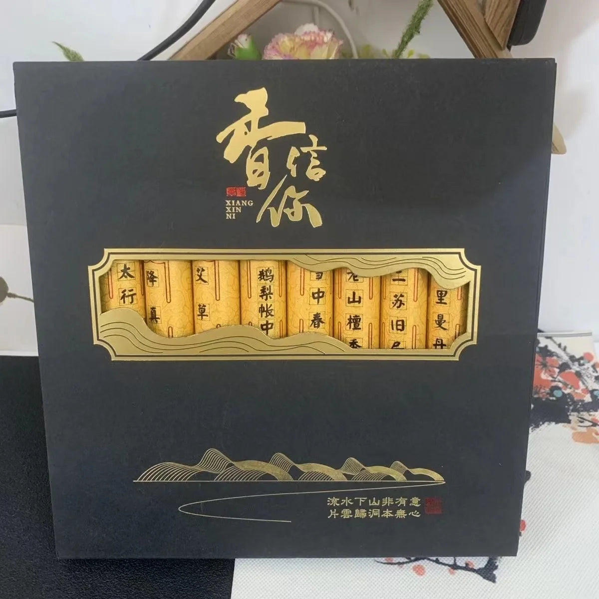 Incienso natural de larga duración