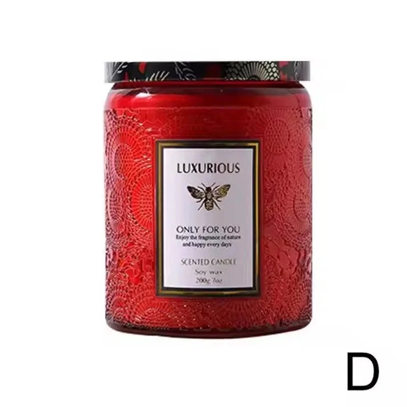 Handmade scented candle