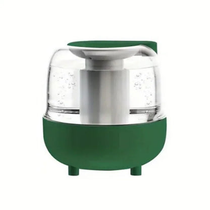 Humidificador de aire Difusor de aroma de aceites esenciales Boquilla doble y luz LED