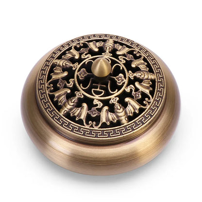 Quemador de incienso de cobre