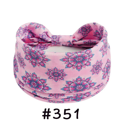 Diademas bohemias de algodón