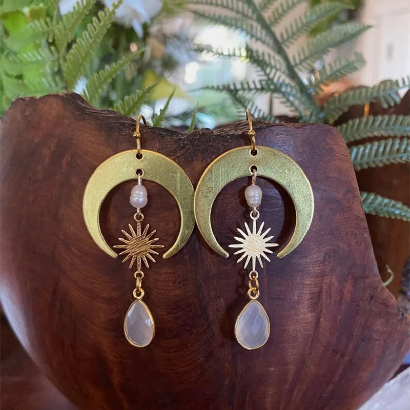 Pendientes de Bohemia Hipoalergénico