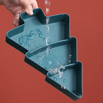 Árbol de Navidad Plato de frutas