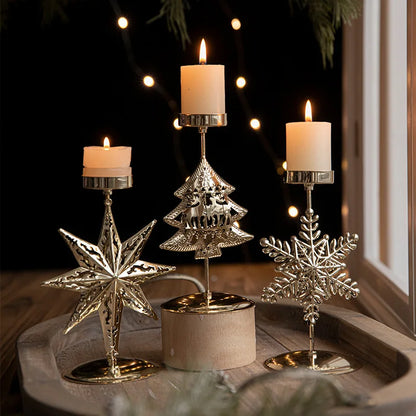 Candelabro navideño