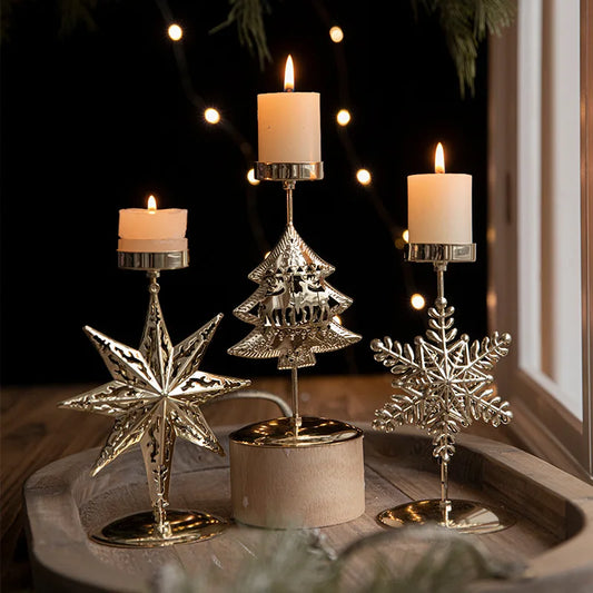 Candelabro navideño
