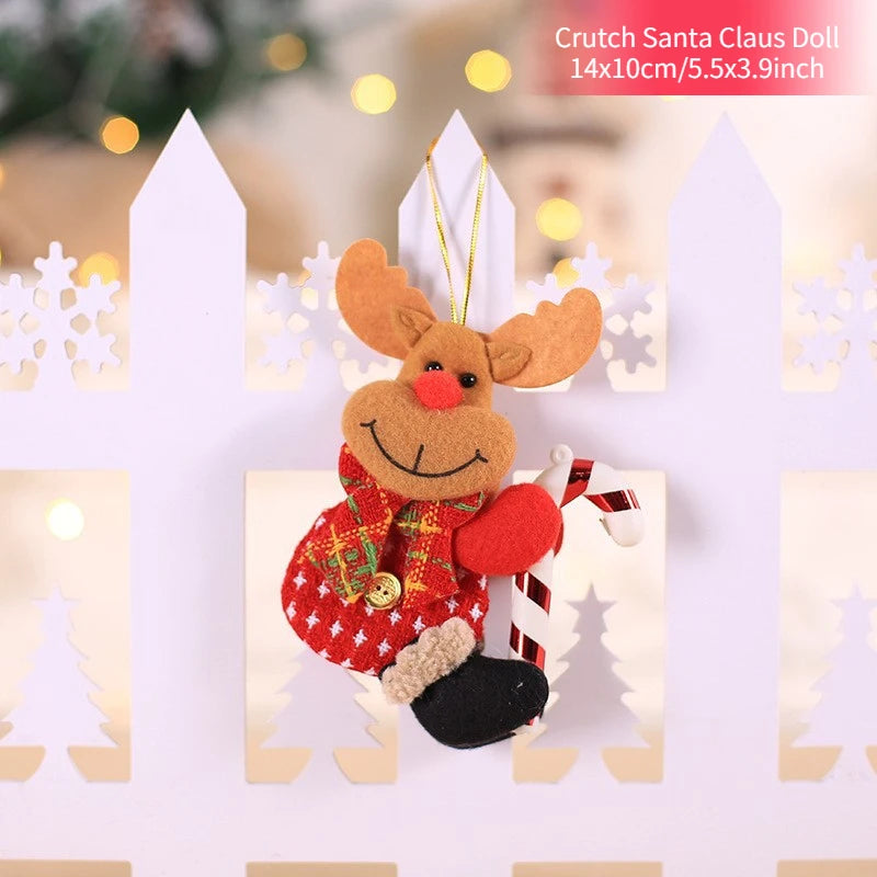 Papá Noel Muñeco de nieve para el Árbol