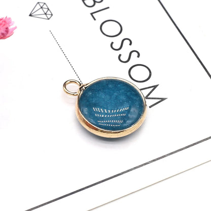 Colgante de piedra natural Forma redonda