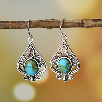 Retro Geometric Earrings