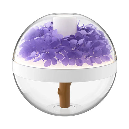 Humidificador flores de aire de 270 ml LED Light